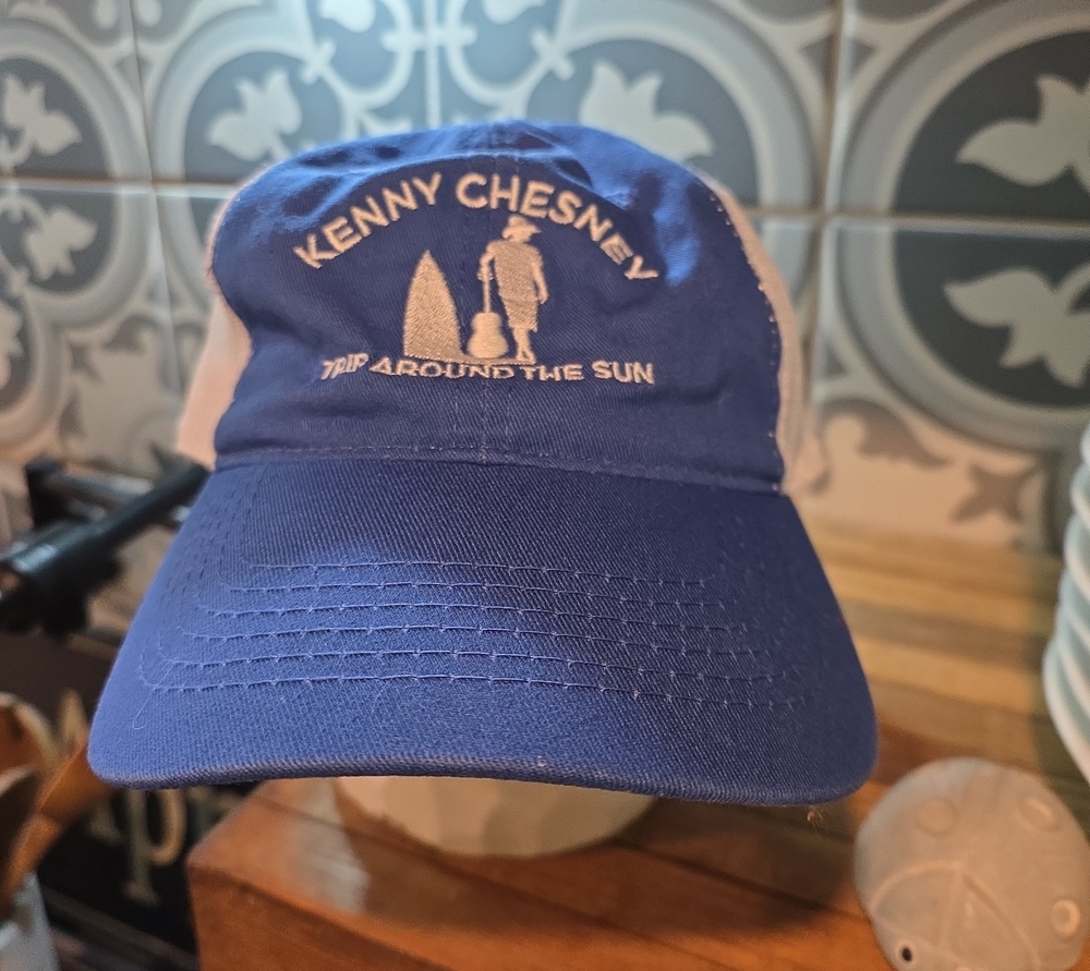 Kenny Chesney Blue Mesh-Back Baseball Cap